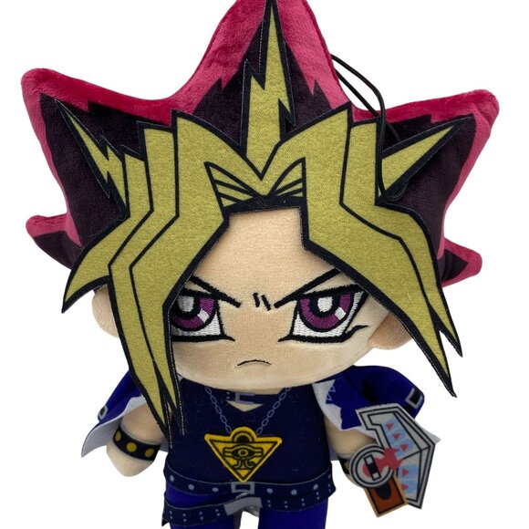Yu-Gi-Oh Classic S2 Yugi Muto plush toy 8" Scowl - Picture 2 of 5